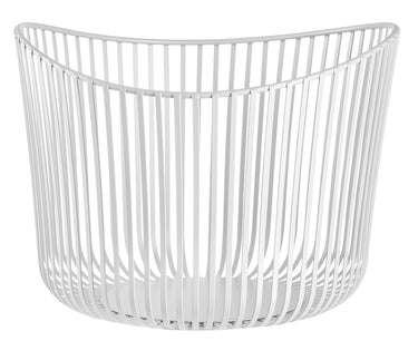 Blomus MODO Aufbewahrungskorb white 31,5 x 23 cm