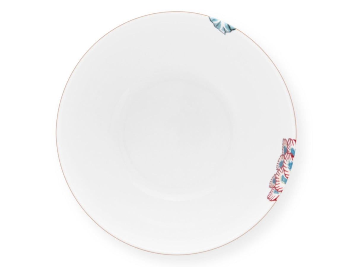 PIP STUDIO Flower Festival scallop Bowl dark pink 12 cm Freisteller 3