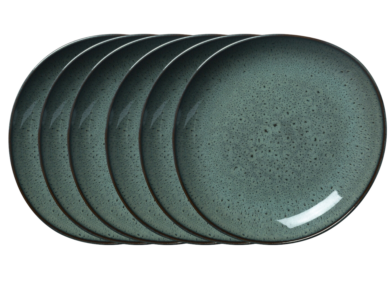 like Villeroy & Boch Lave gris Schale flach 28 cm Set6