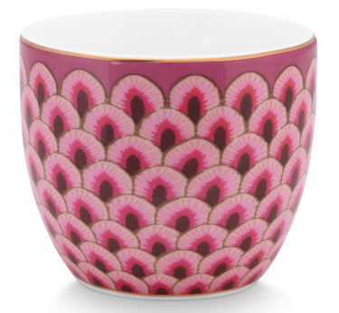 PIP STUDIO Flower Festival Eierbecher scallop dark pink