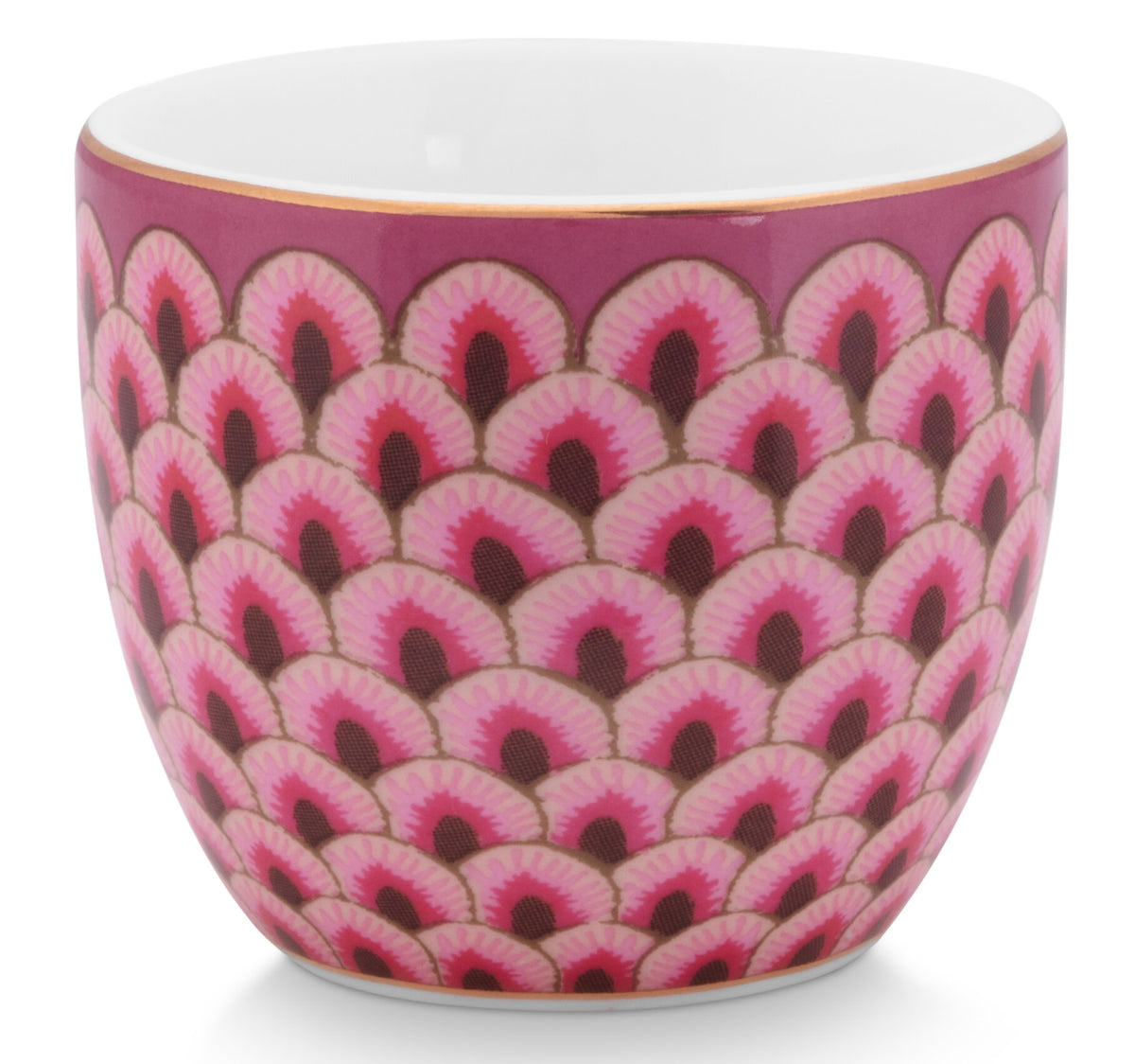PIP STUDIO Flower Festival Eierbecher scallop dark pink