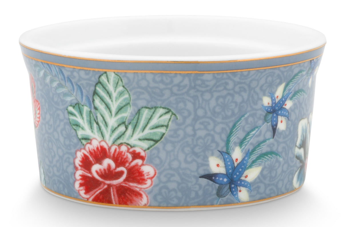 PIP STUDIO Flower Festival Ramequinform rund blue 8,7 cm
