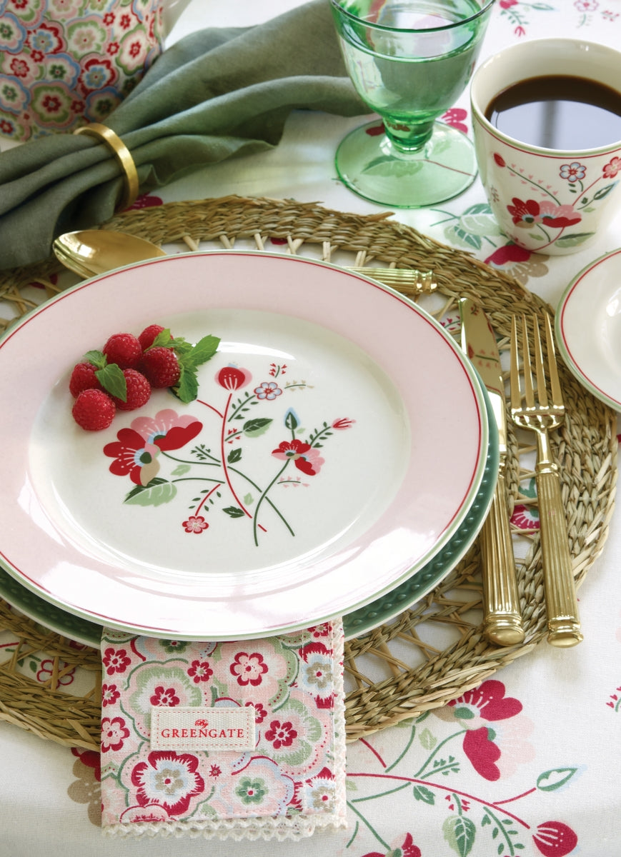Greengate Selma Zuckerdose pale pink 10 cm