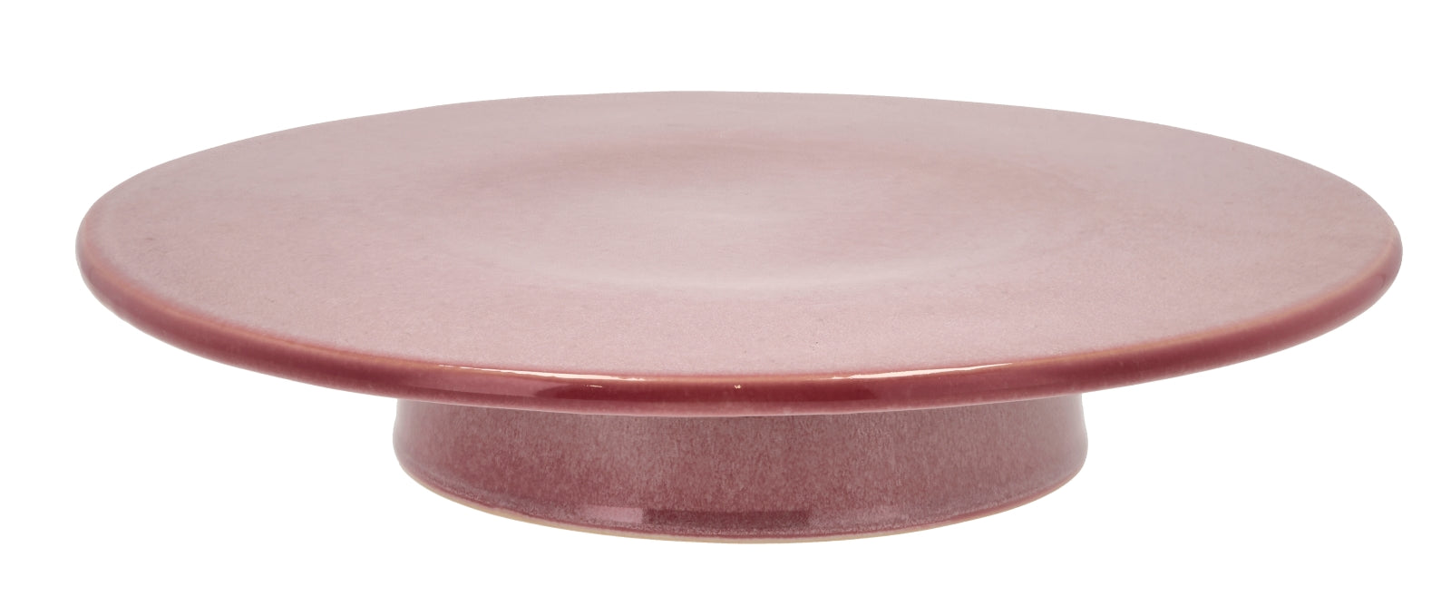 Bitz Tortenplatte auf Fuß light pink 30 x 5,5 cm