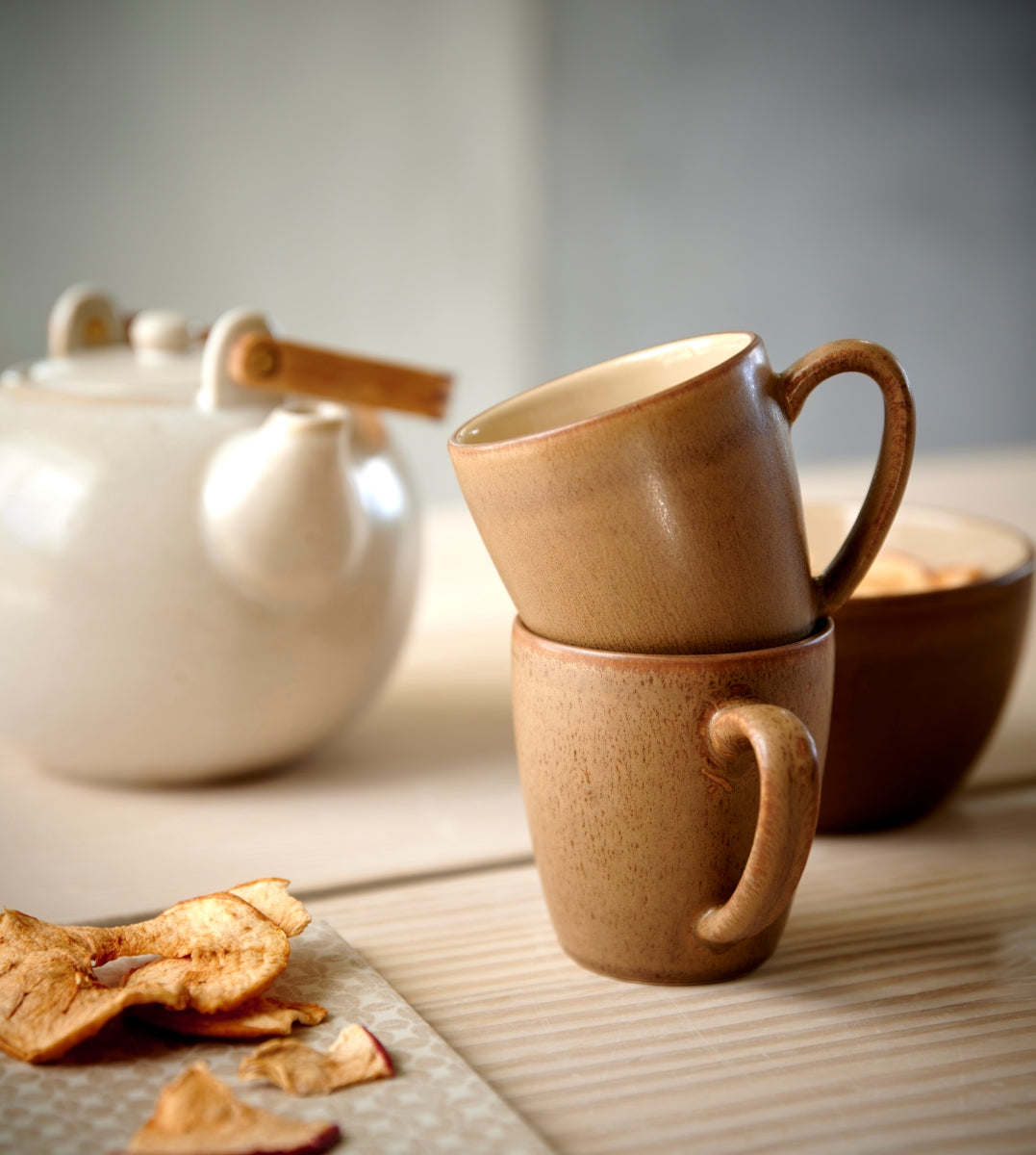 Bitz Becher mit Henkel klein Wood/Sand 0,19 l