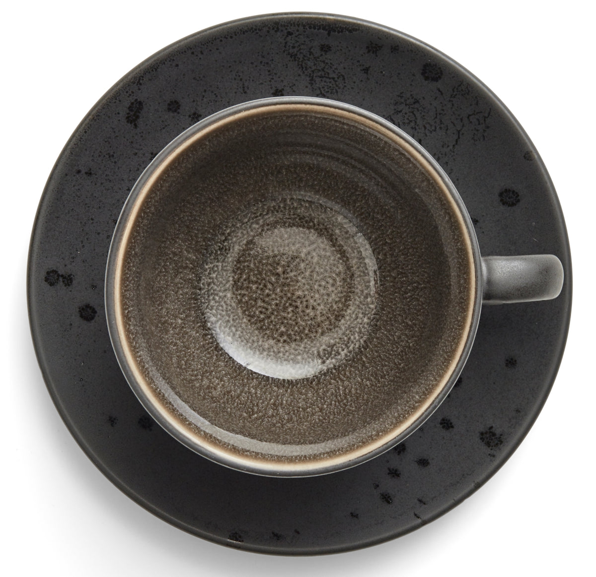 Bitz Tasse mit Untertasse black/dark blue 0,24 l Set4
