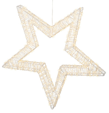 Lumineo Micro LED Stern weiss 58 cm Freisteller 1