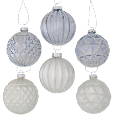 Boltze Frizz Weihnachtskugel sortiert 8 cm (1 Stück)
