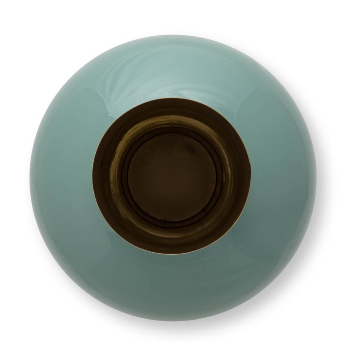 PIP STUDIO Vase Metal groß soft green 31,5 x 40 cm