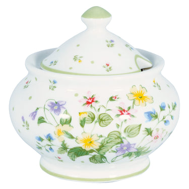 Greengate Fiola Zuckerdose white 7,5 cm