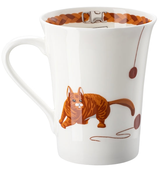Hutschenreuther My Mug Katze - Hauskatze Becher mit Henkel 0,4 l