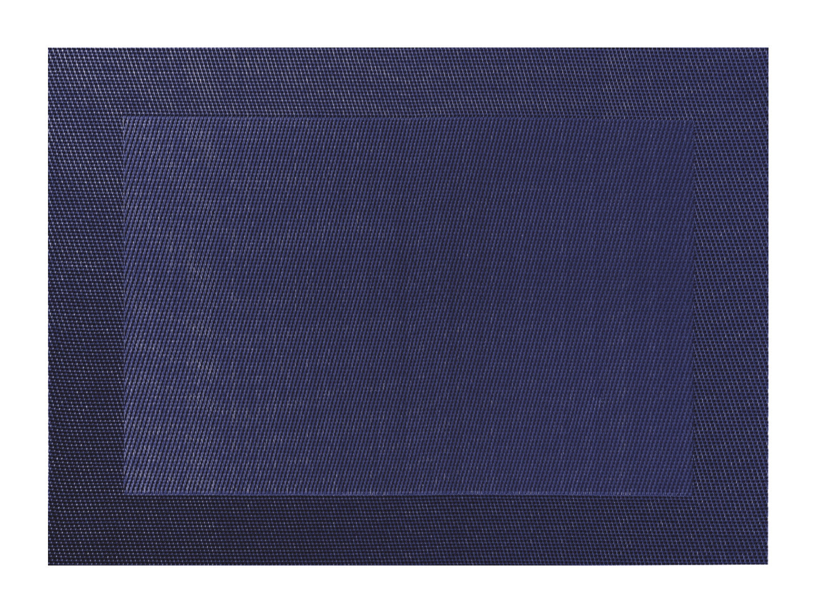 ASA Tischset gewebter Rand deep blue 46 x 33 cm Freisteller