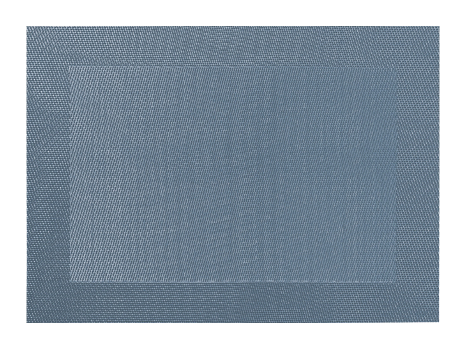 ASA Tischset gewebter Rand bluestone 46 x 33 cm Freisteller