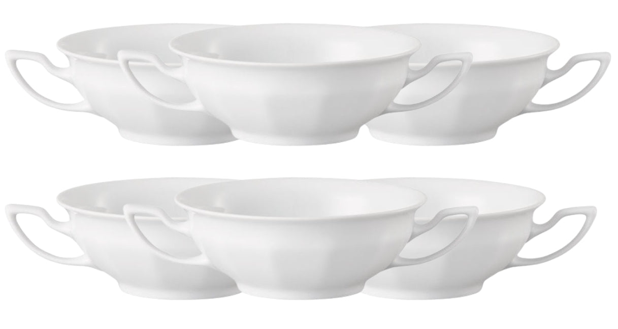 Rosenthal Maria Weiss Suppen-Obertasse 0,27 l Set6