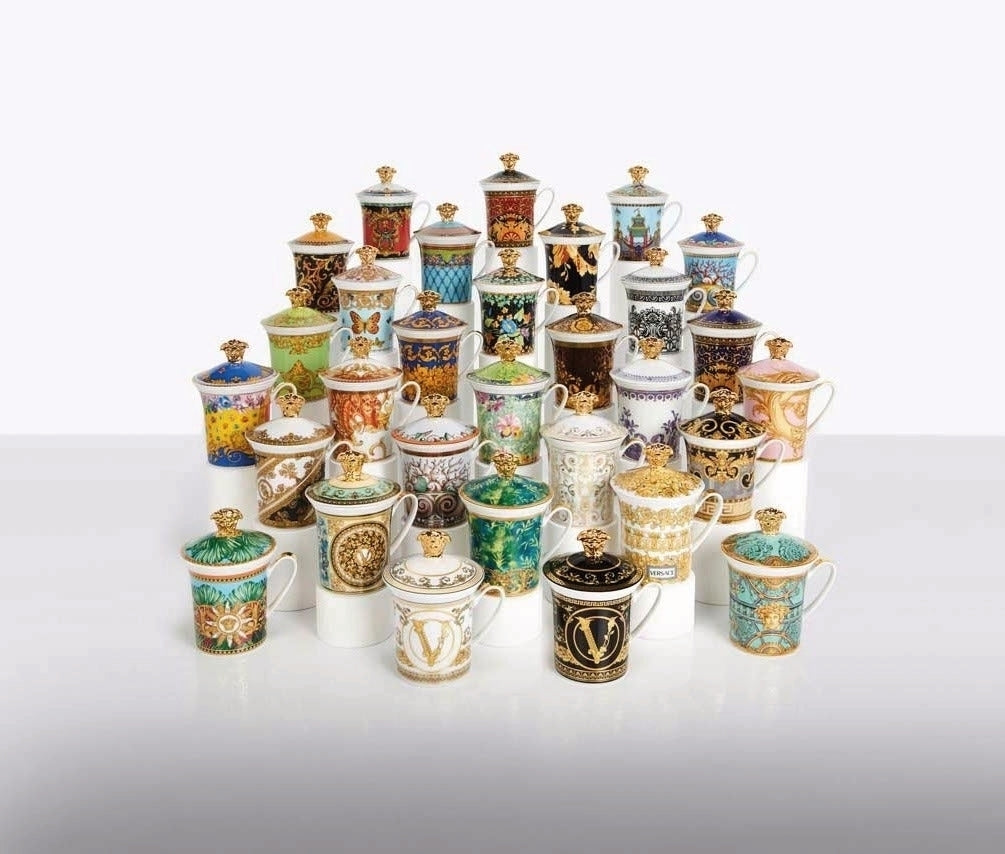 Versace Becher m.Dkl./30Y. BaroccoMosaic