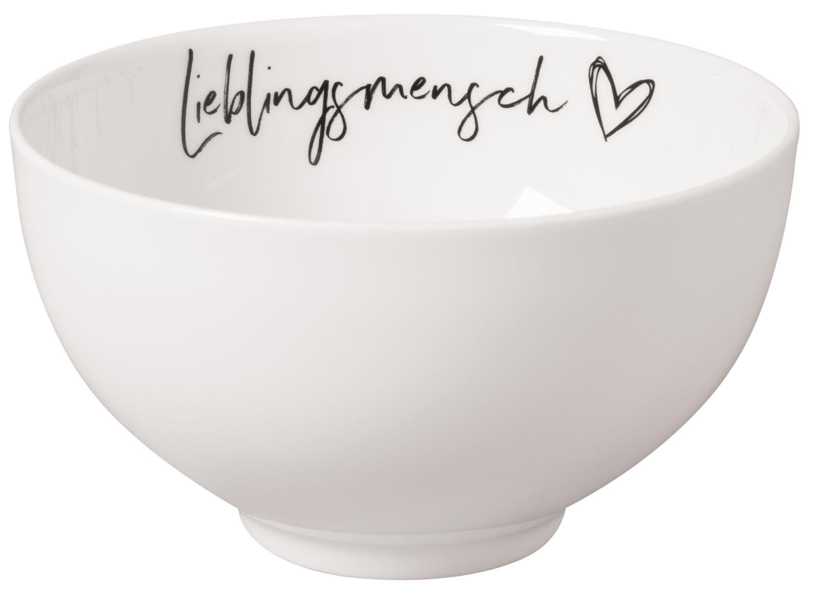 Villeroy & Boch Statement Bol Lieblingsmensch 14 cm