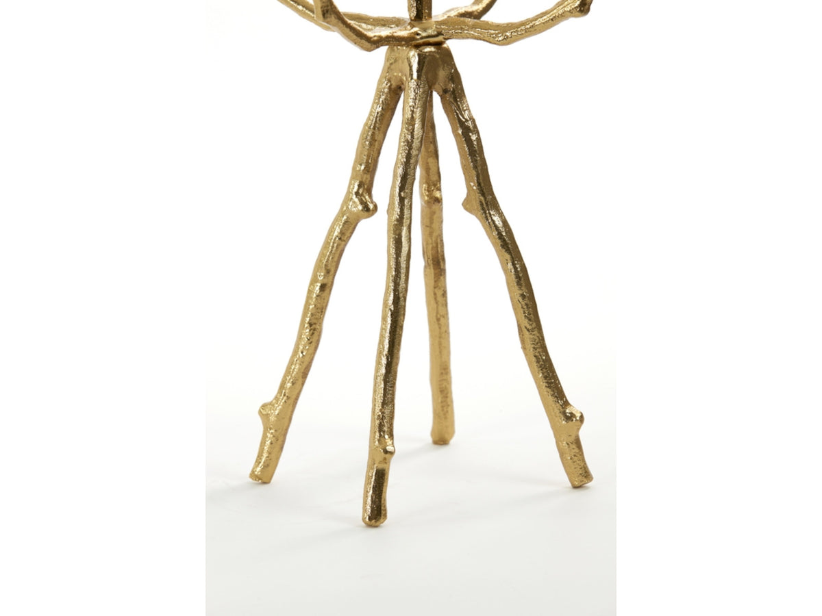 Light & Living Ranica Kerzenständer gold 31 x 31 x 48 cm Freisteller3