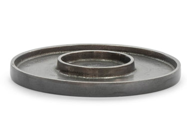 Dekocandle Kerzenhalterplatte black nickle für Ø8,6 cm Kerzen Freisteller 1