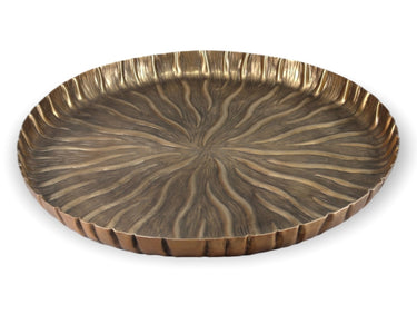 Dekocandle Servierplatte antikgold Ø 57 x 4 cm Freisteller 1