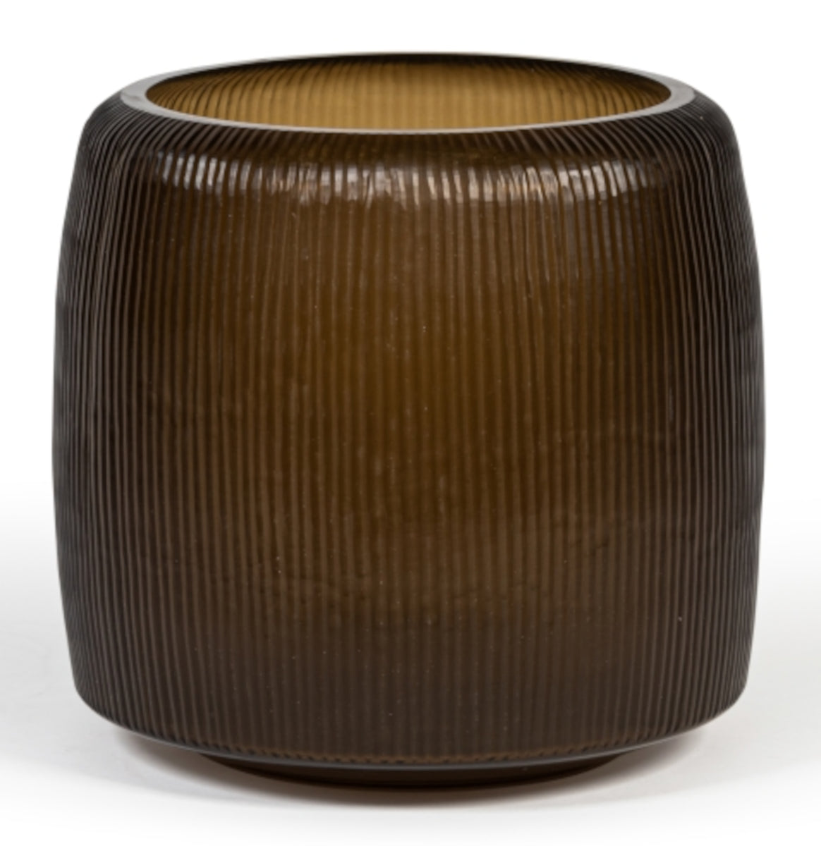 Dekocandle Hurricane Windlicht Glas smoke Ø 32 x 32 cm Freisteller 1