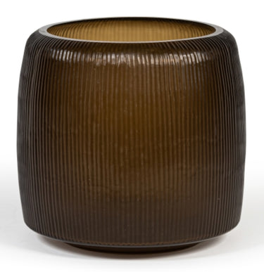 Dekocandle Hurricane Windlicht Glas smoke Ø 32 x 32 cm Freisteller 1