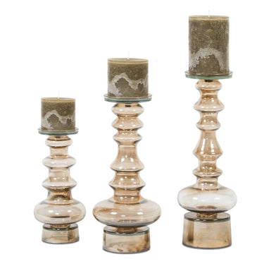 Dekocandle Kerzenhalter glas Ø 16 x 46 cm
