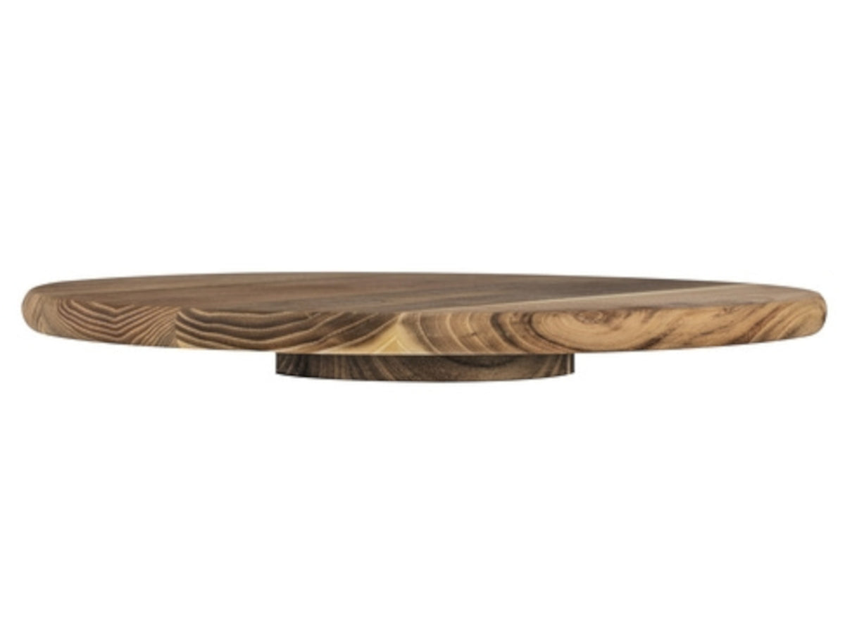 ladelle OTWAY drehbare Servierplatte Teakholz 40 cm Freisteller 2