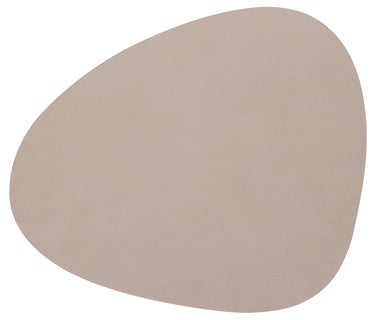 LIND DNA NUPO Tischset Curve L clay brown 37 x 44 cm
