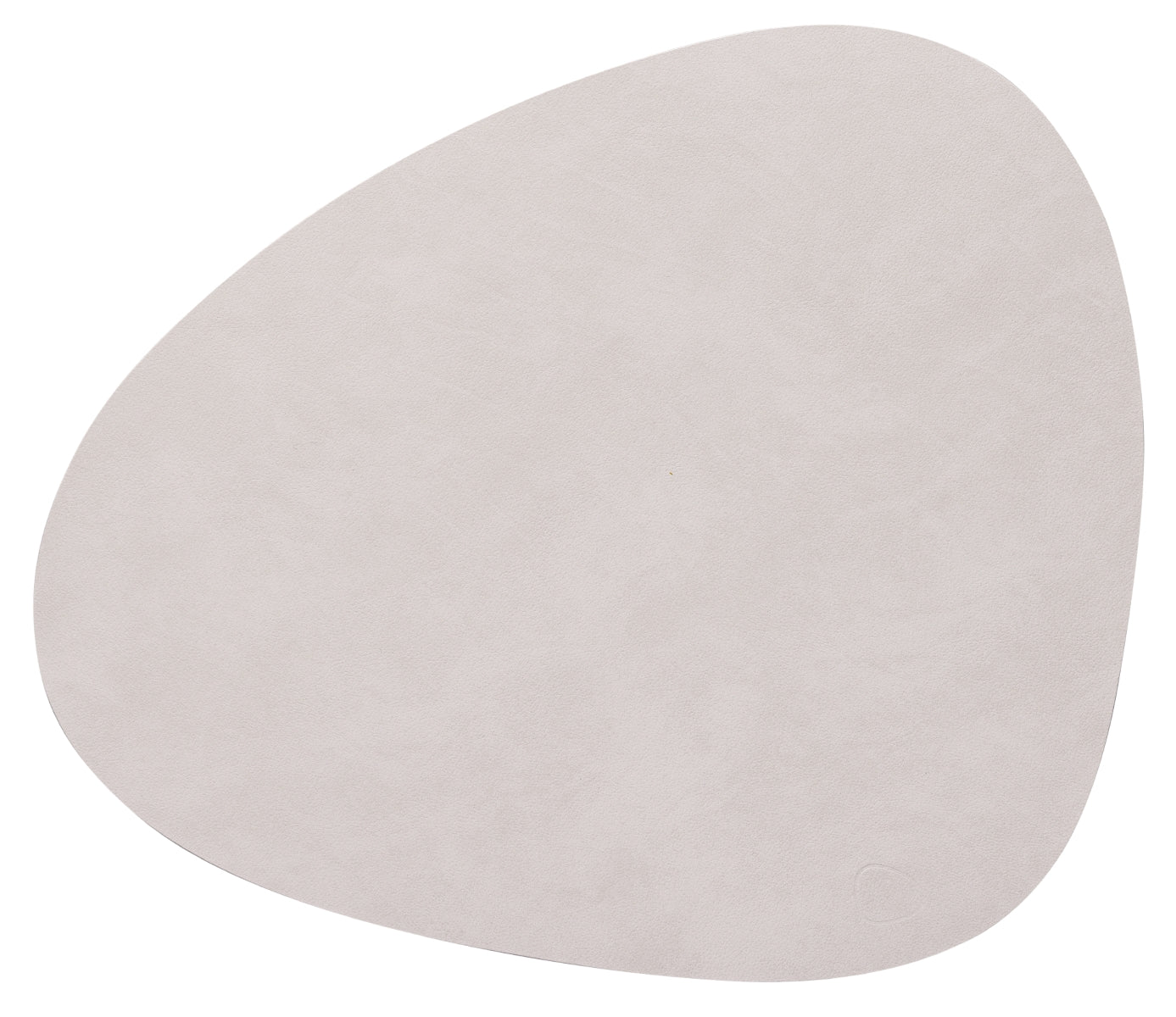 LIND DNA NUPO Tischset Curve L oyster white 37 x 44 cm