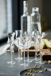 Lyngby Rom Schnappsglas klar 18 cm Set6 Lifestyle2
