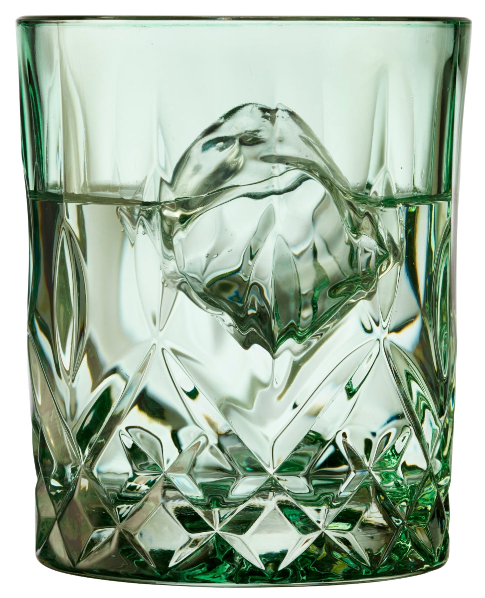 Lyngby Sorrento Whiskyglas grün 320ml Set4 Freisteller3