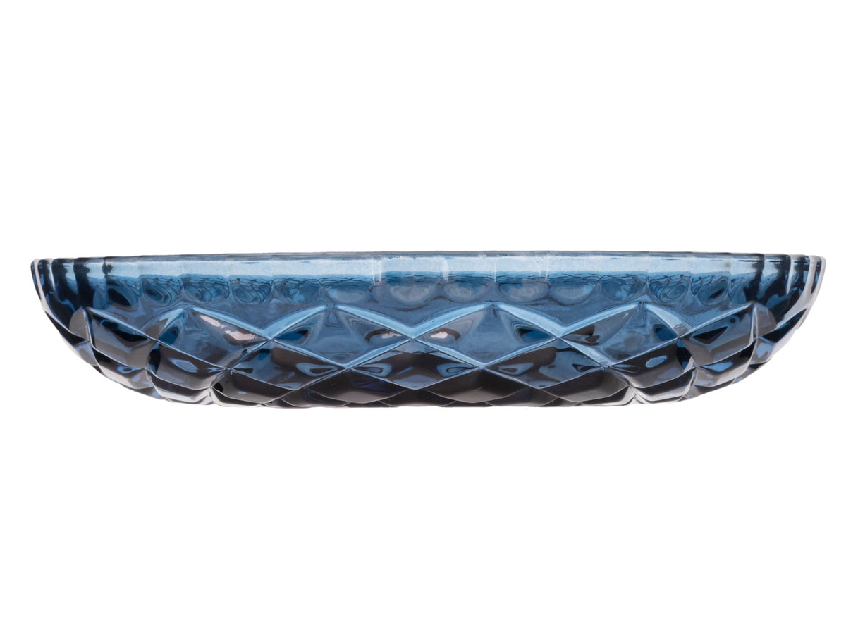 Lyngby Sorrento Teller Glas blau 16 cm Set4 Freisteller2