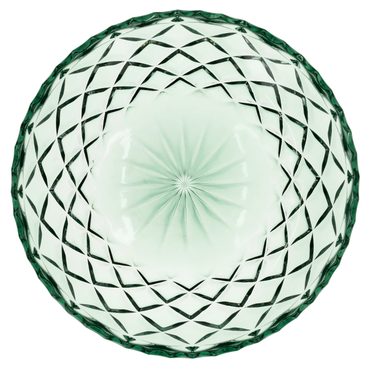 Lyngby Sorrento Teller Glas grün 16 cm Set4 Freisteller1
