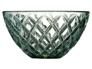 Lyngby Sorrento Schale Glas grün 12 cm Set4 Freisteller1