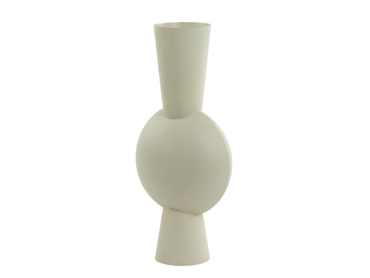 Light & Living Kavandu Vase hellgrau 26 x 19 x 54 cm Freisteller2