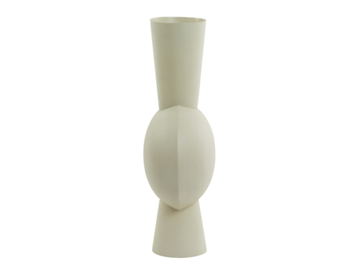 Light & Living Kavandu Vase hellgrau 26 x 19 x 54 cm Freisteller3