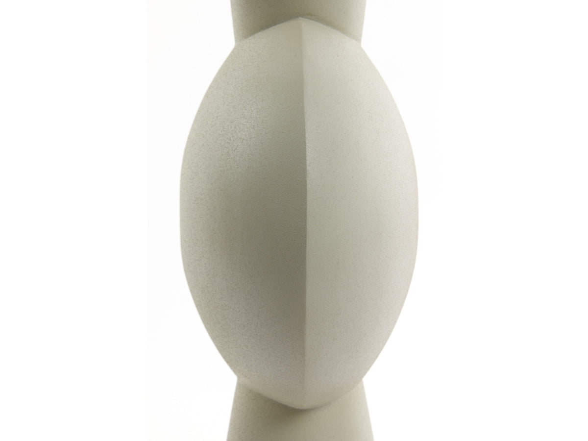 Light & Living Kavandu Vase hellgrau 26 x 19 x 54 cm Freisteller5