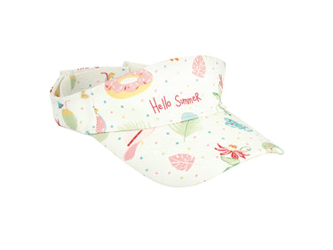 Greengate Lula Sonnenkappe white Freisteller
