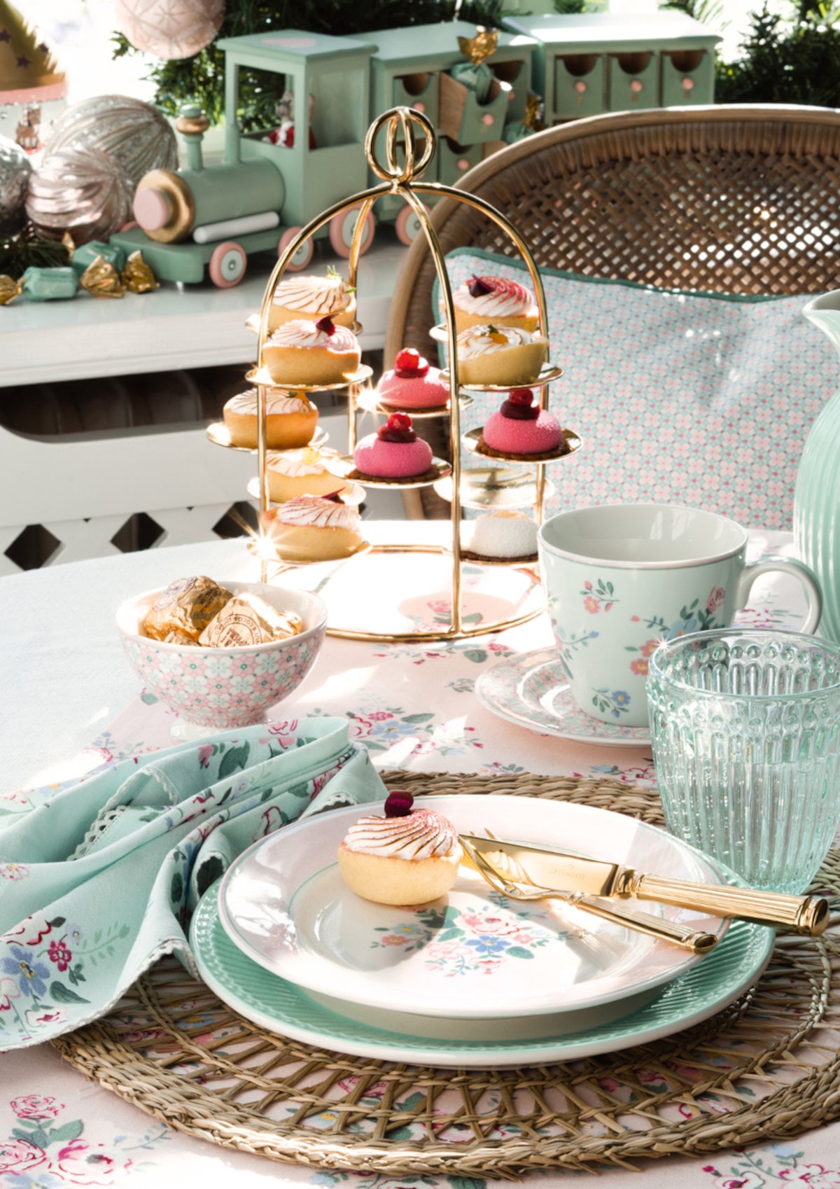 Greengate STEDEK4P6006 Buttermesser Gold 4er-Set