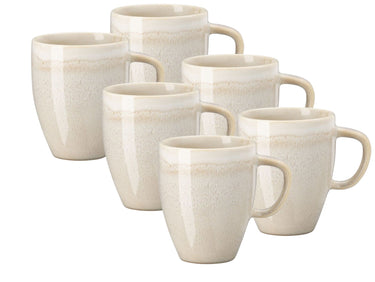 Rosenthal Junto Dune Becher mit Henkel 0,38 l Set6 Freisteller