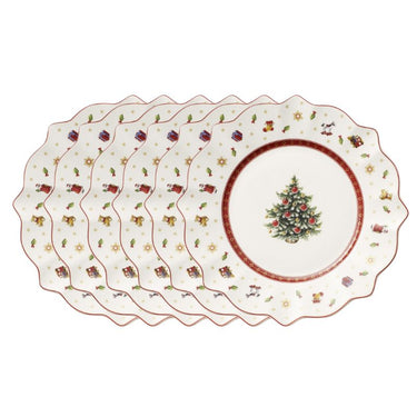 Villeroy & Boch Toy's Delight Frühstücksteller weiss 24 cm Set6