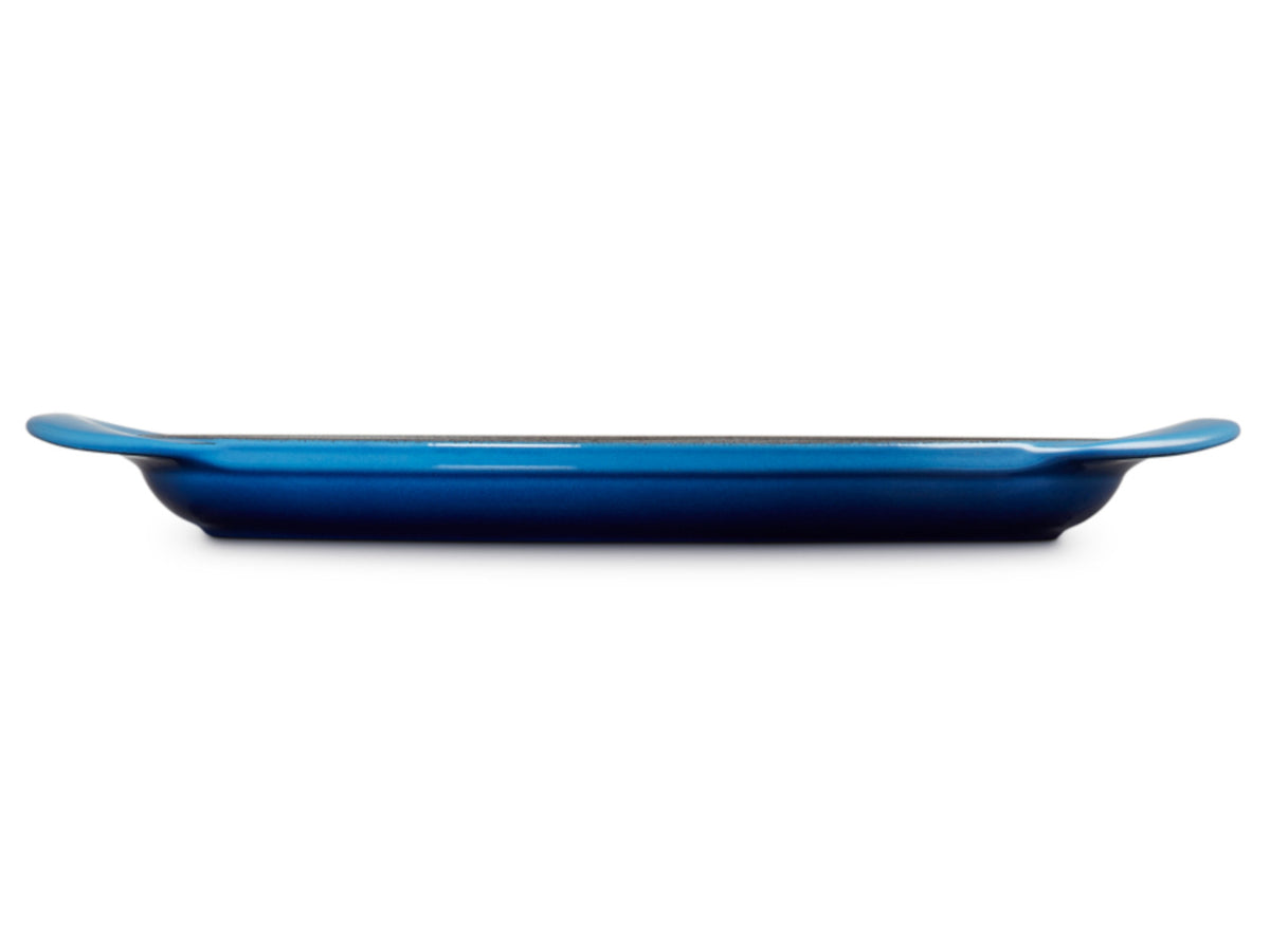 Le Creuset Grillplatte rund azure 25cm Freisteller3