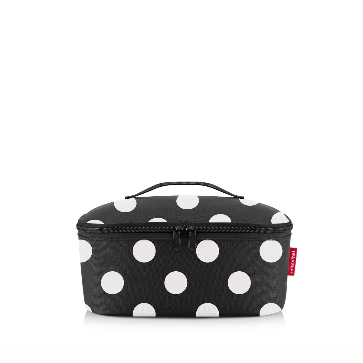 reisenthel coolerbag M pocket dots white Freisteller 1