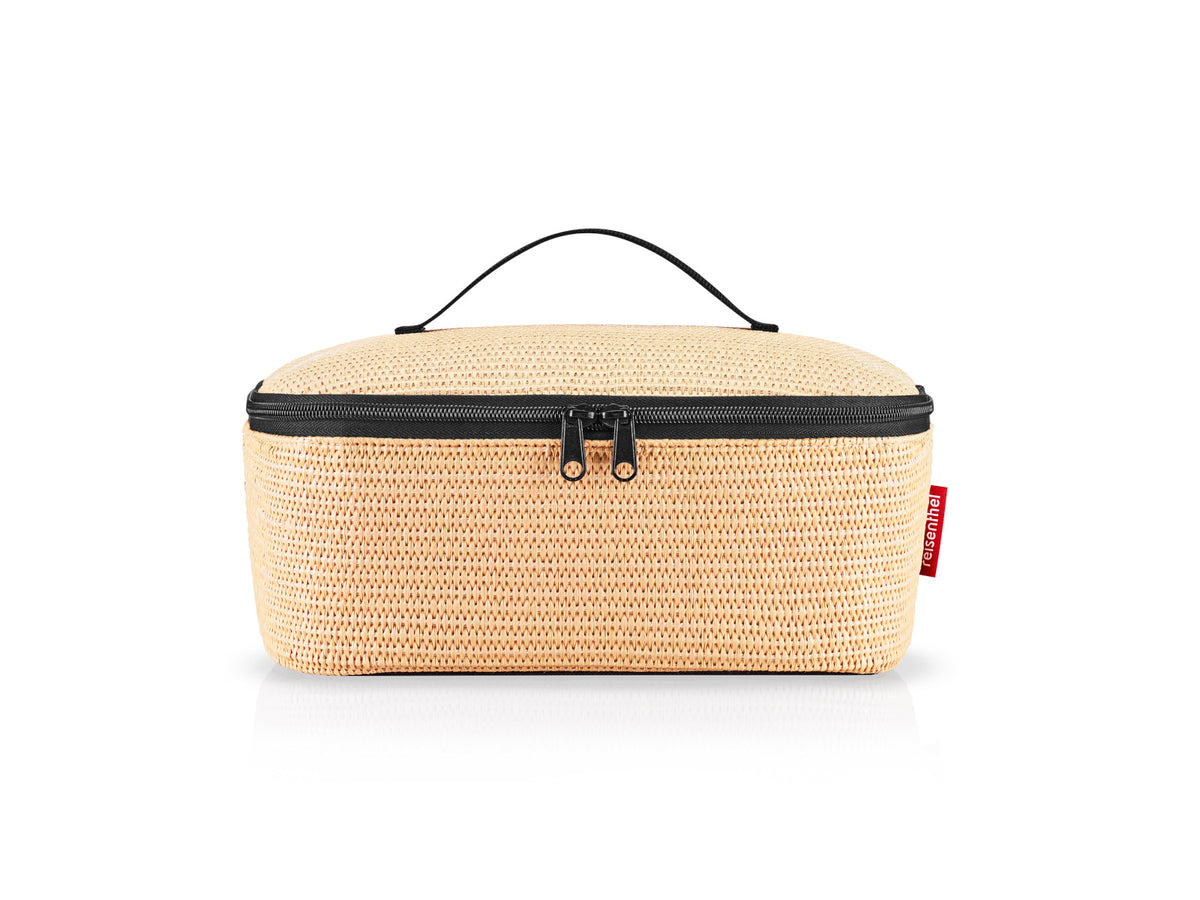 reisenthel coolerbag M pocket raffia black Freisteller 1