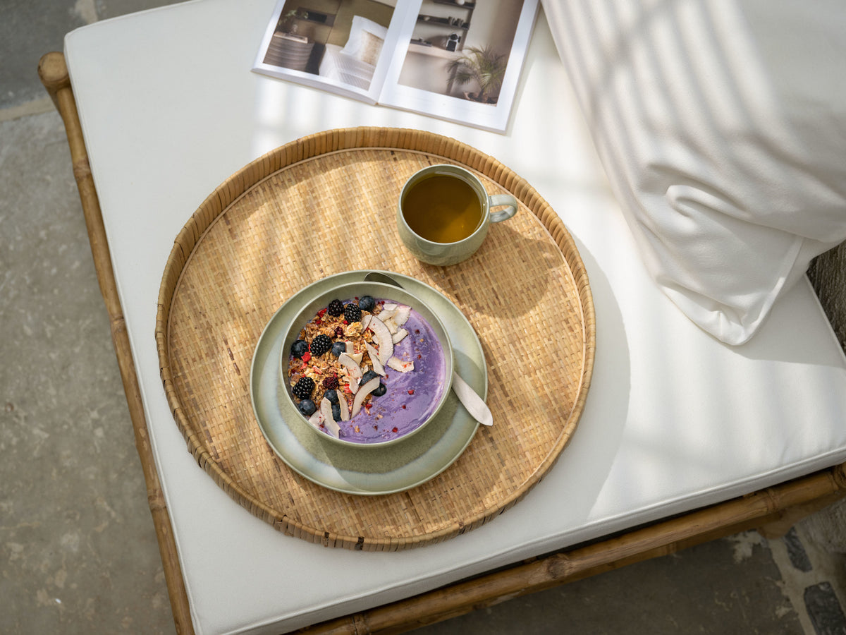 like Villeroy & Boch Perlemor Alga Frühstücksteller 24cm Lifestyle 2