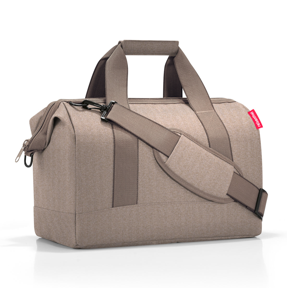 reisenthel allrounder M herringbone mokka Freisteller 2