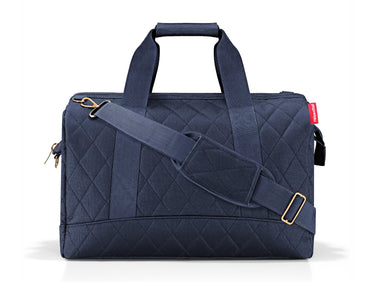 reisenthel allrounder L rhombus midnight gold Freisteller 1