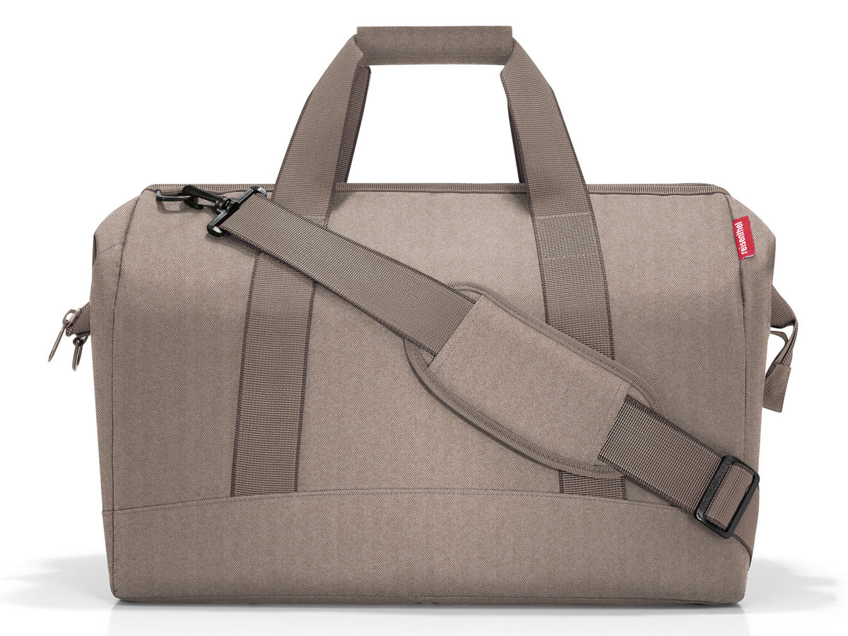 reisenthel allrounder L herringbone mokka Freisteller 1