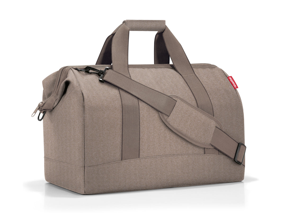 reisenthel allrounder L herringbone mokka Freisteller 2