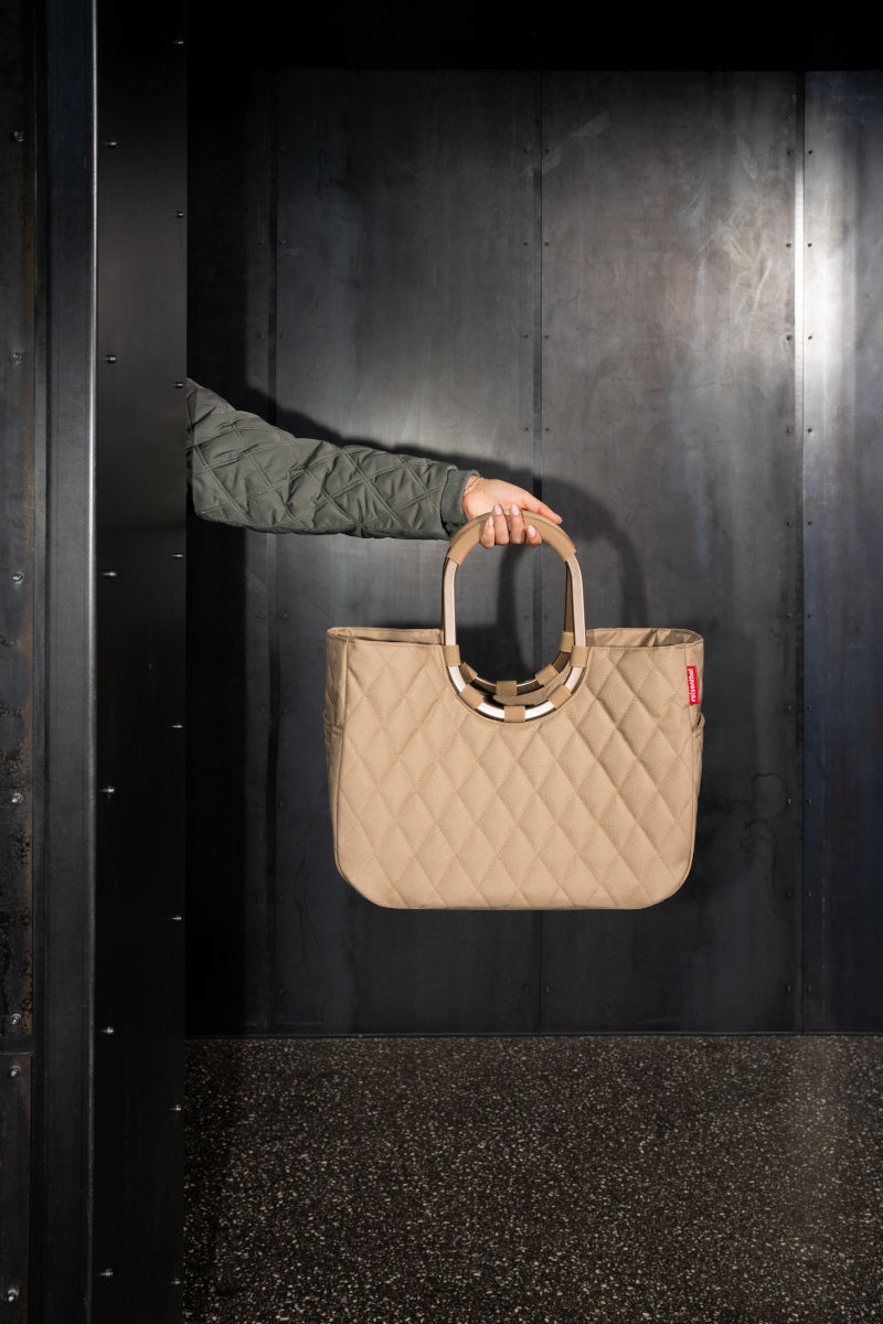reisenthel loopshopper L frame rhombus ginger Lifestyle 3